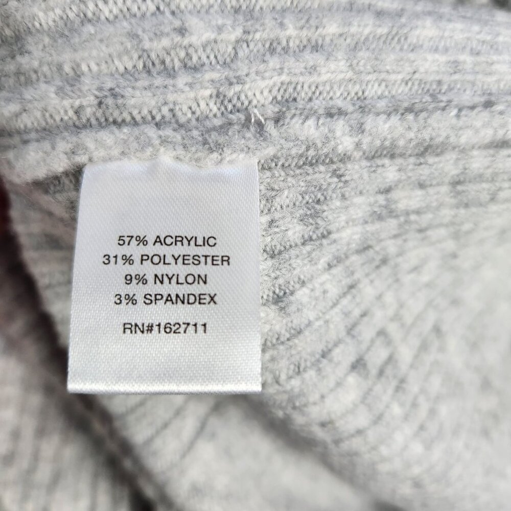Love Ellie XXL Womens Open Front Cardigan Sweater With Pockets In Light Gray Acr - Picture 9 of 9
